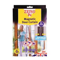 Zero In Magnetic Doorway Insect Curtain